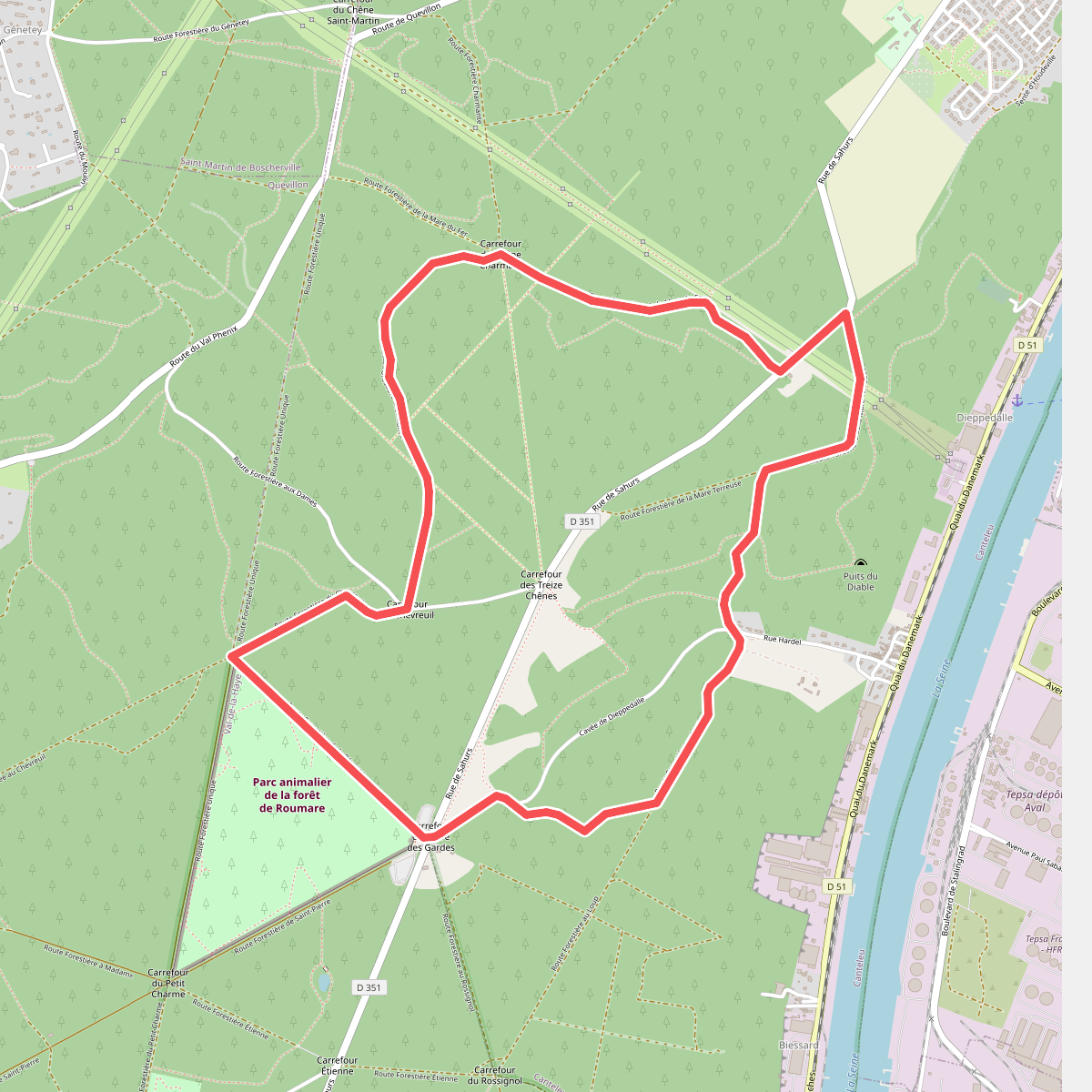 Circuit des Treize Chênes
