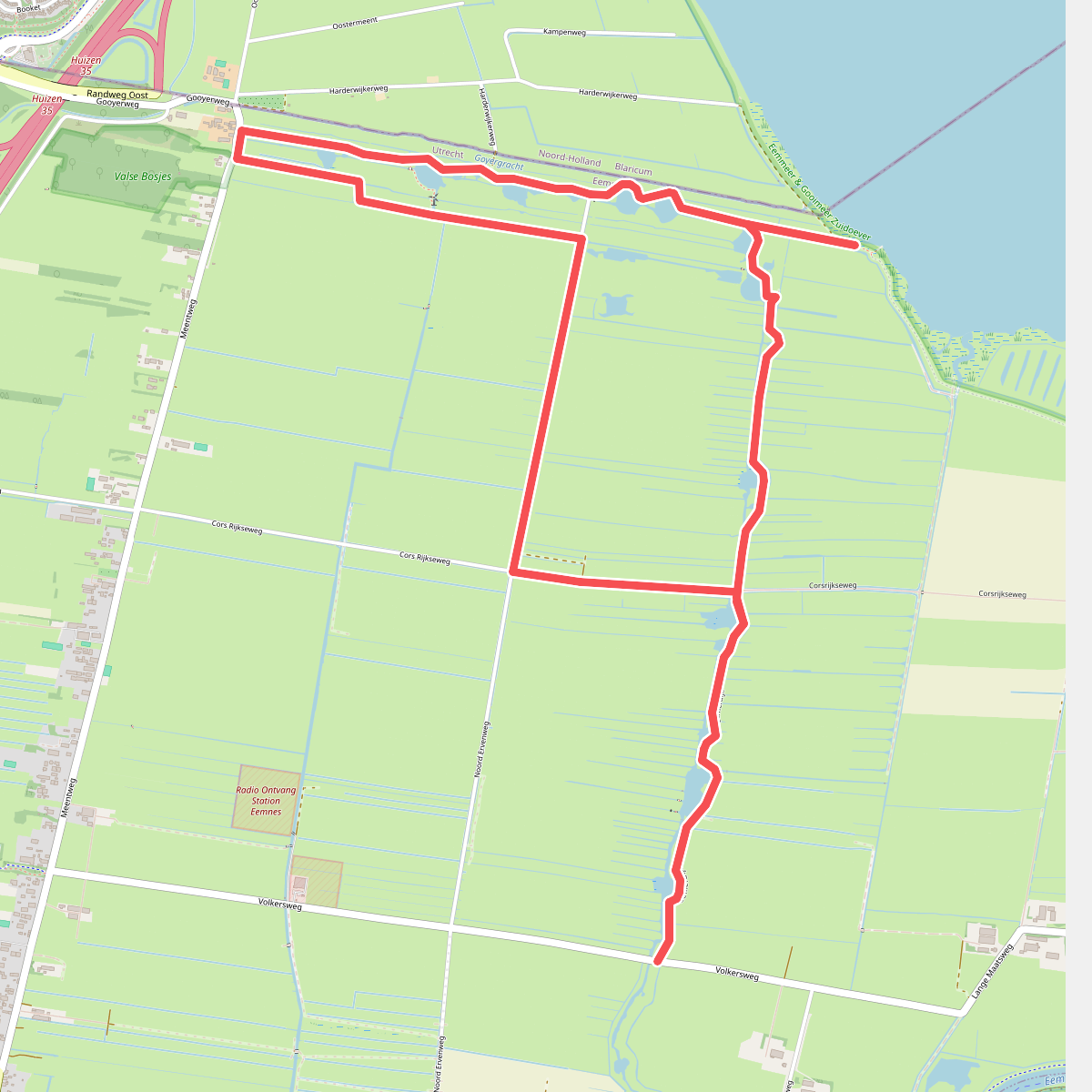 Wandelroute Eemland, vlak bij Eemnes