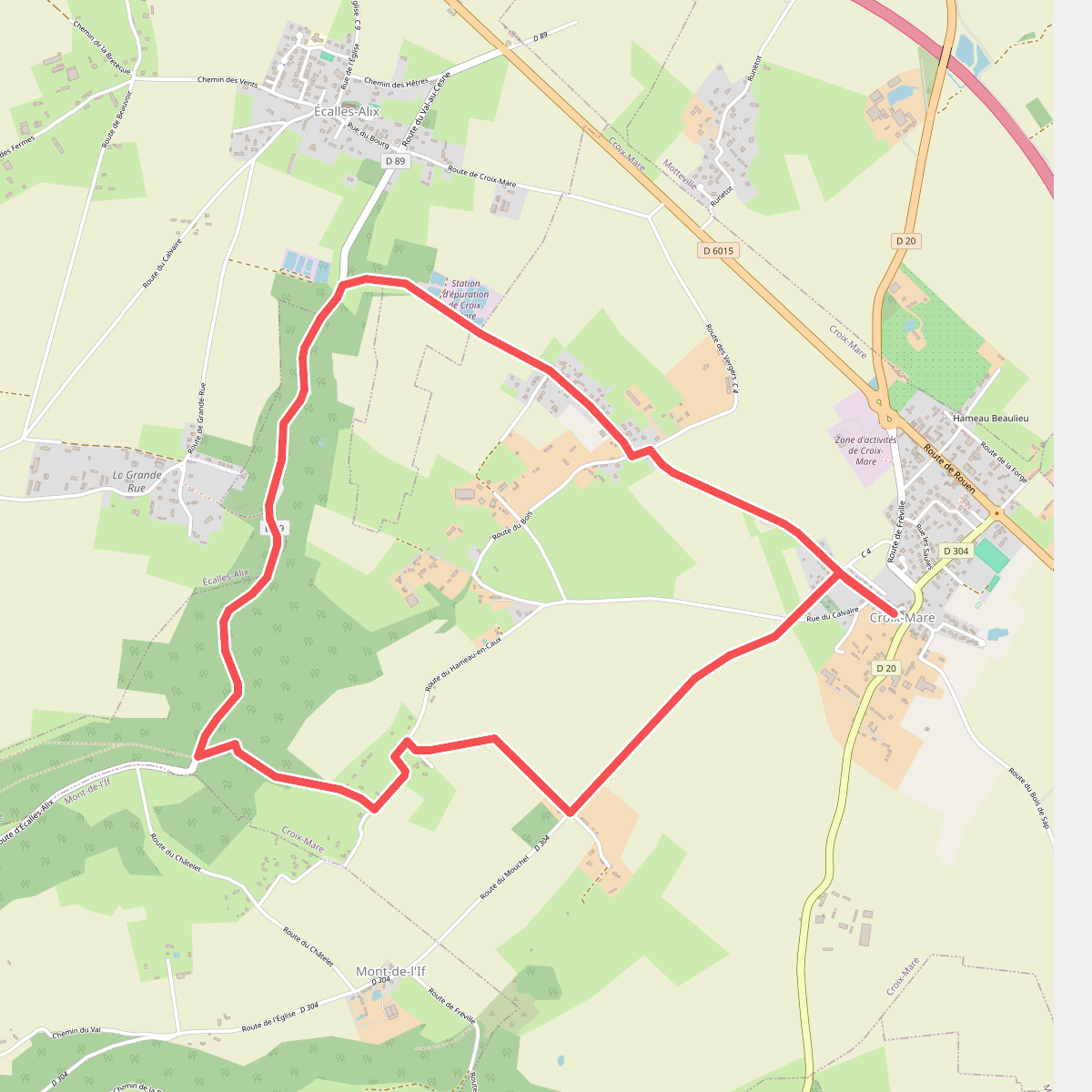 Yvelin en Caux à Croix-Mare