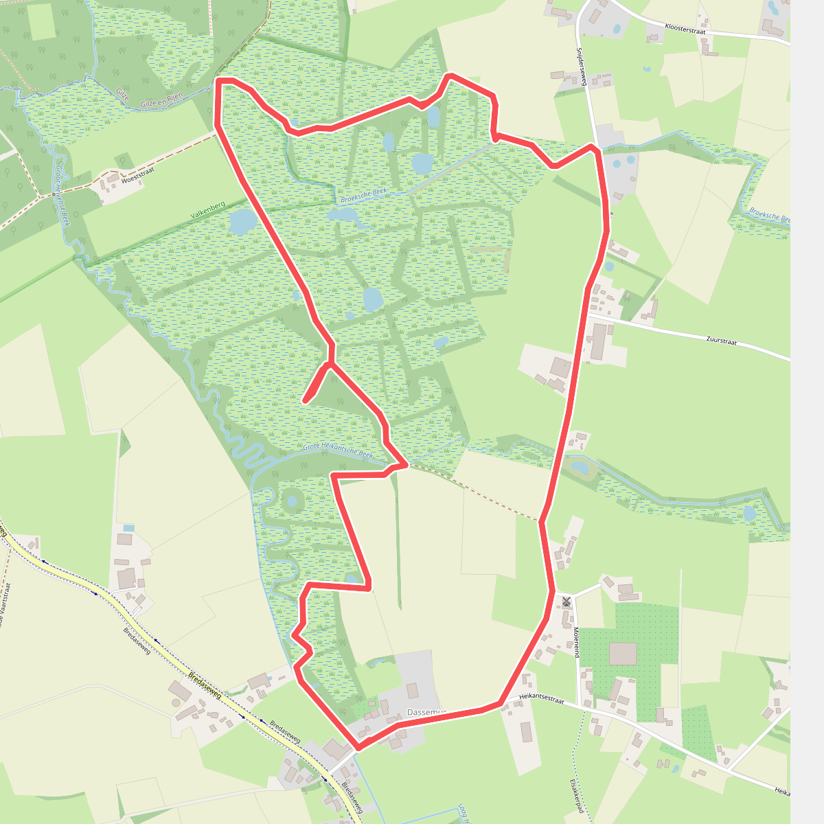 Laarzenpad bij Chaam