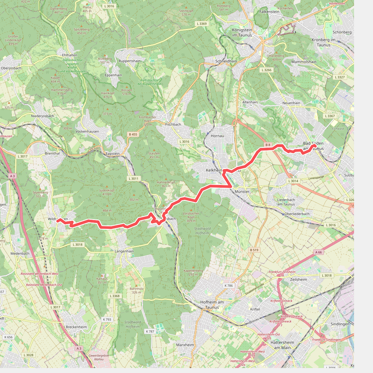 Taunusklub Route 022