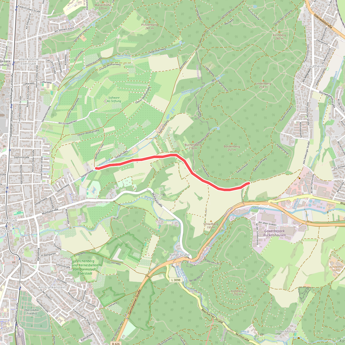 Eberstadt Verbindungsweg