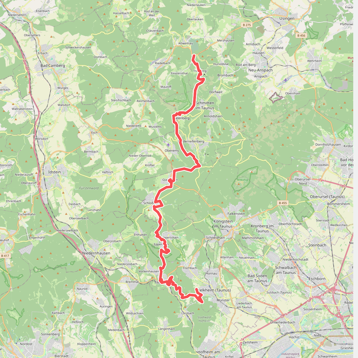 Taunus Schinderhannes Steig