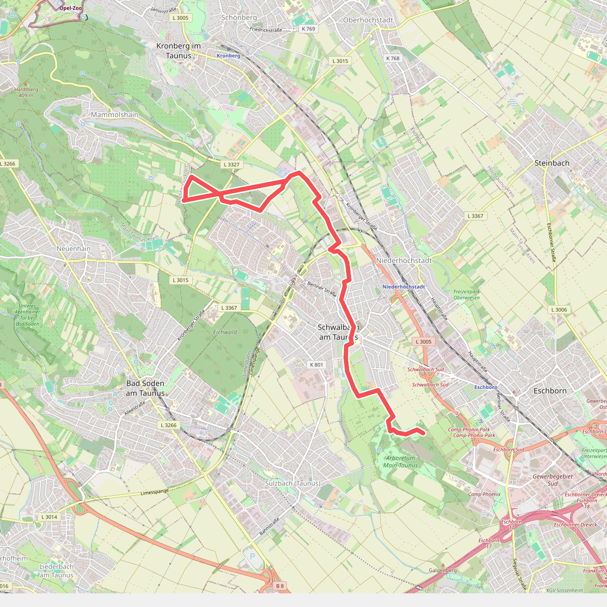 Wanderweg Roter Kreis
