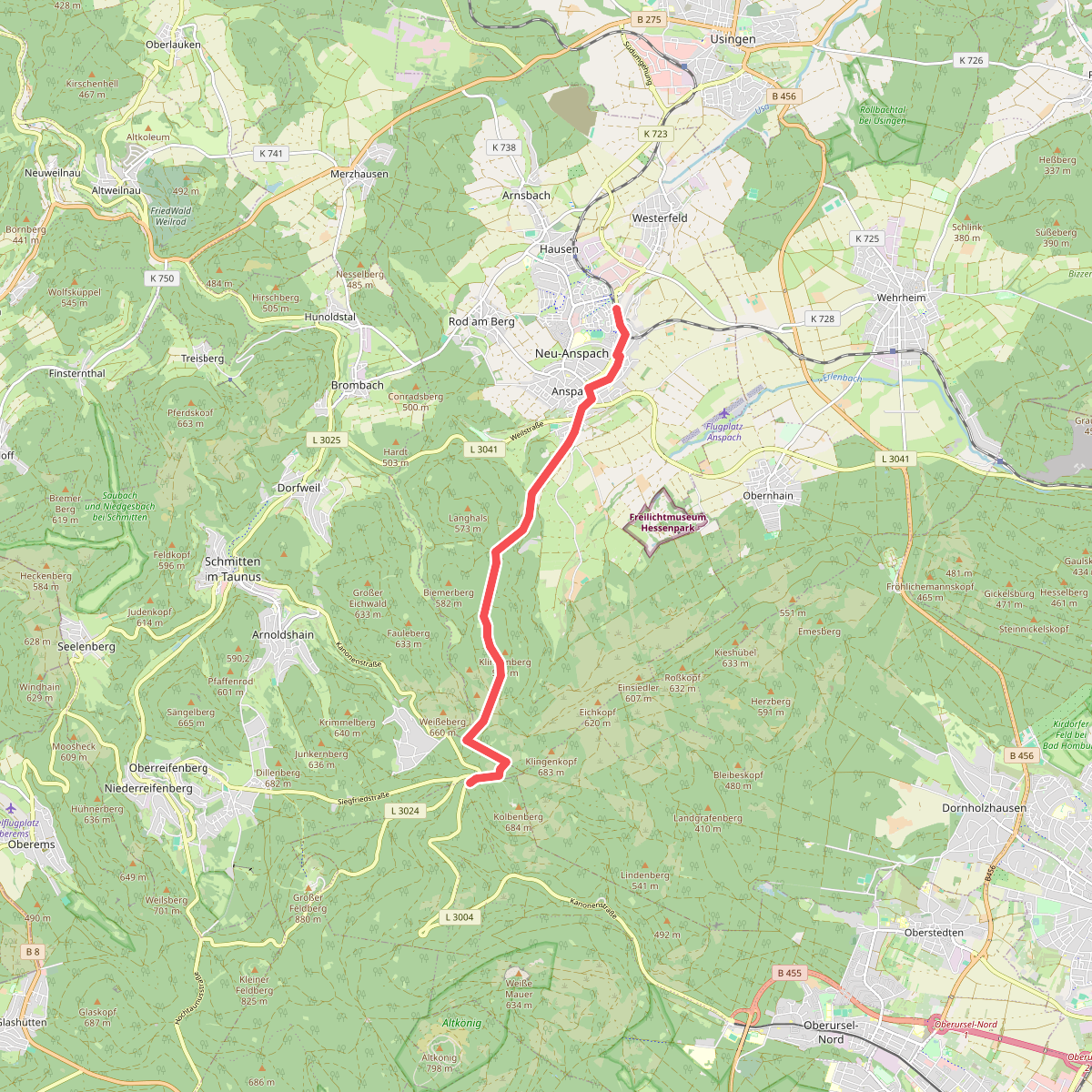 Taunusklub Route 061