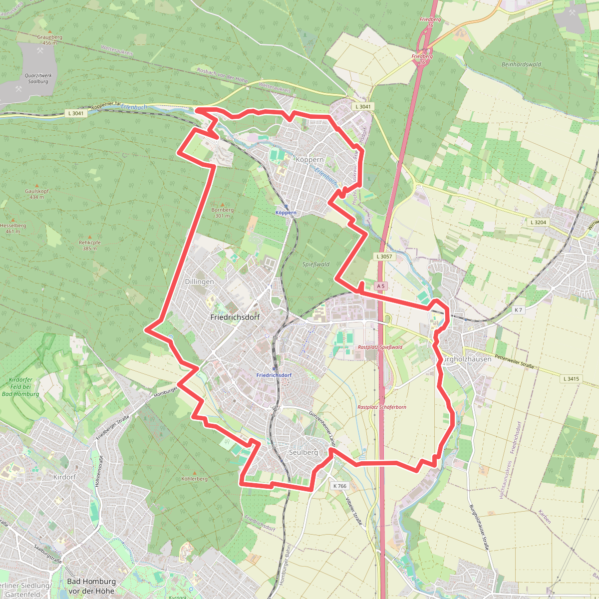 Friedrichsdorfer Rundwanderweg