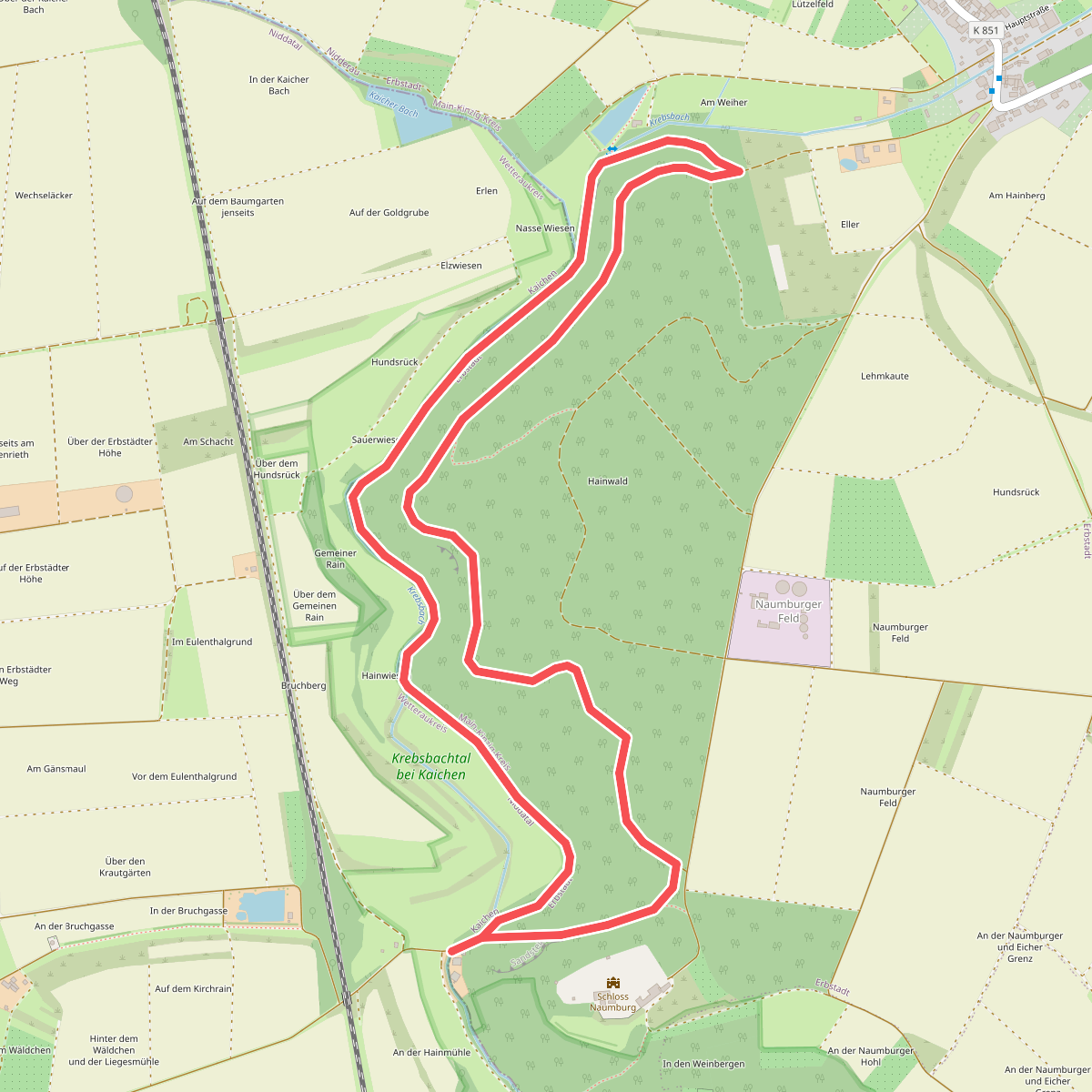 Grenzsteinweg Erbstadt
