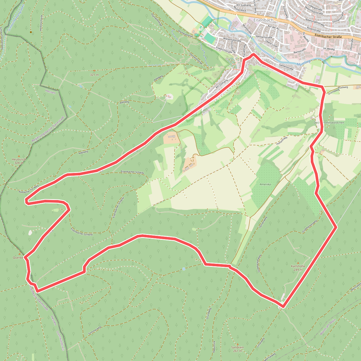 Geo-Lehrpfad Obernburg 2: Eisenbacher Runde