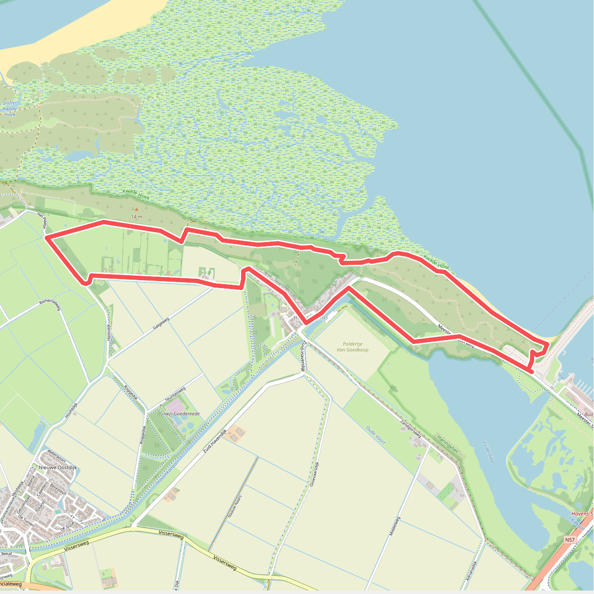 Wandelroute De Koploper in de duinen van Goeree (deel 2)