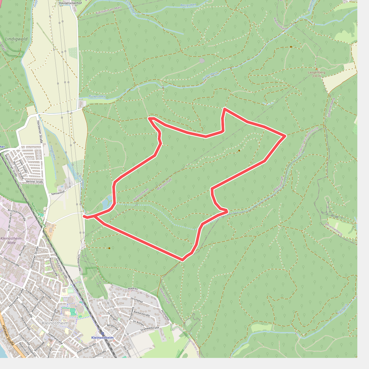 Nordic Walking 2 Rot Kleinostheim