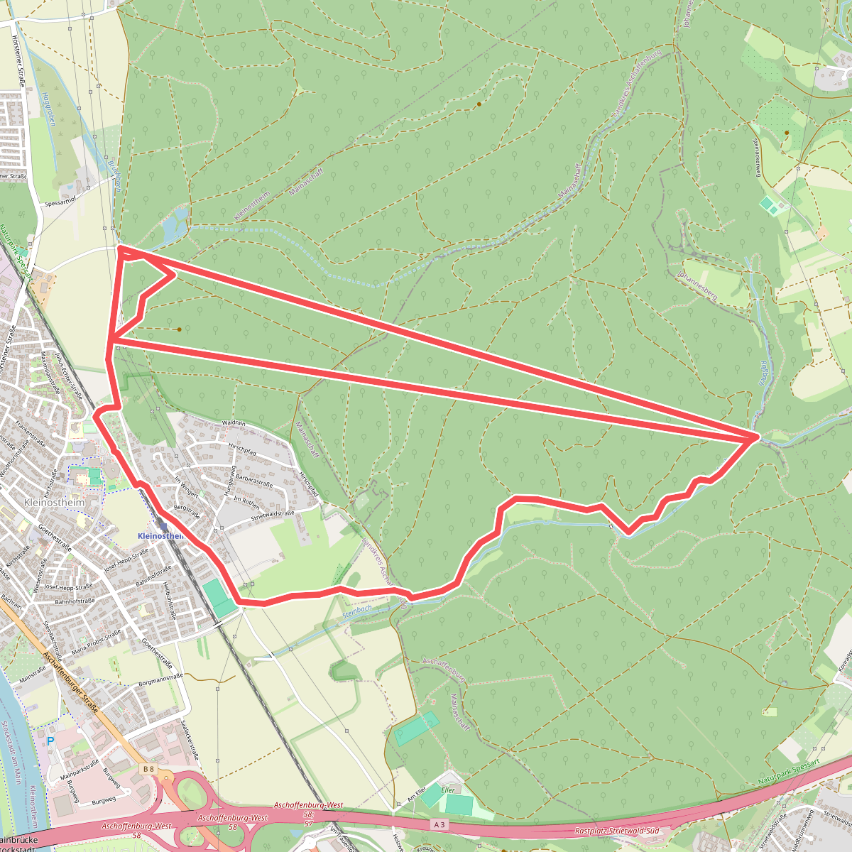 Ortswanderweg Kleinostheim1