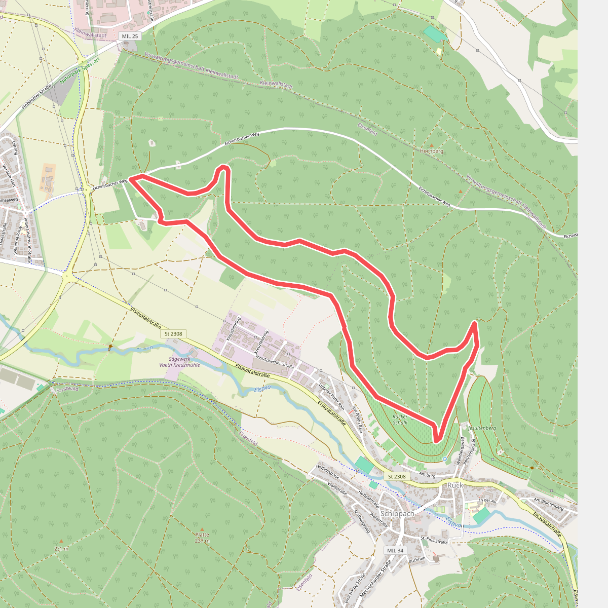Nordic Walking 3 Schwarz Elsenfeld