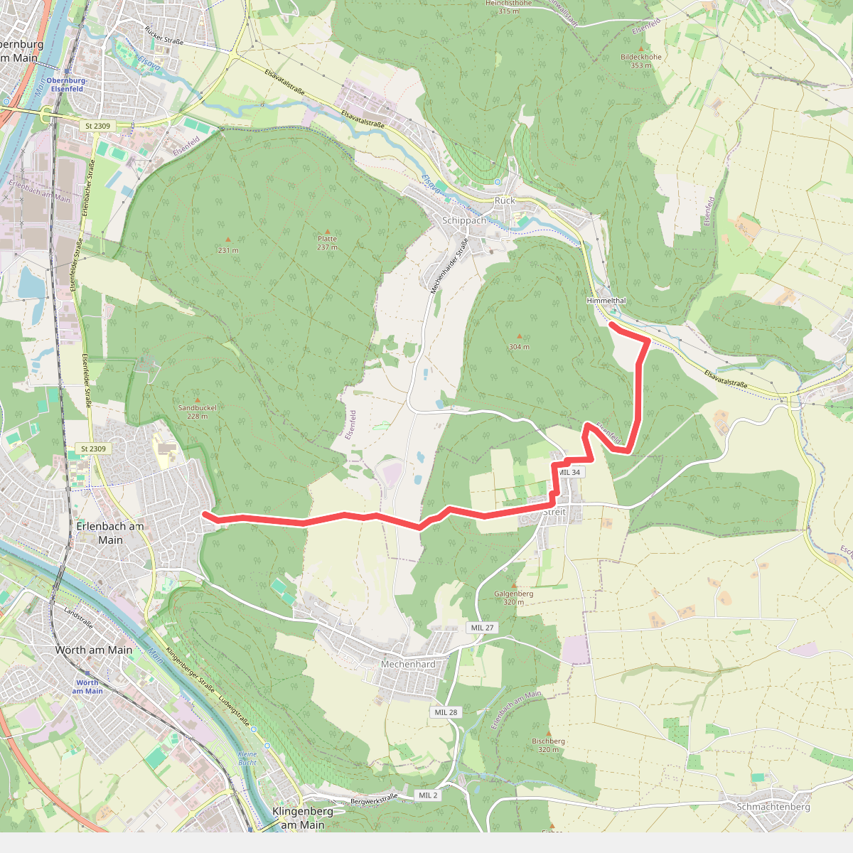 Ortswanderweg Erlenbach 1
