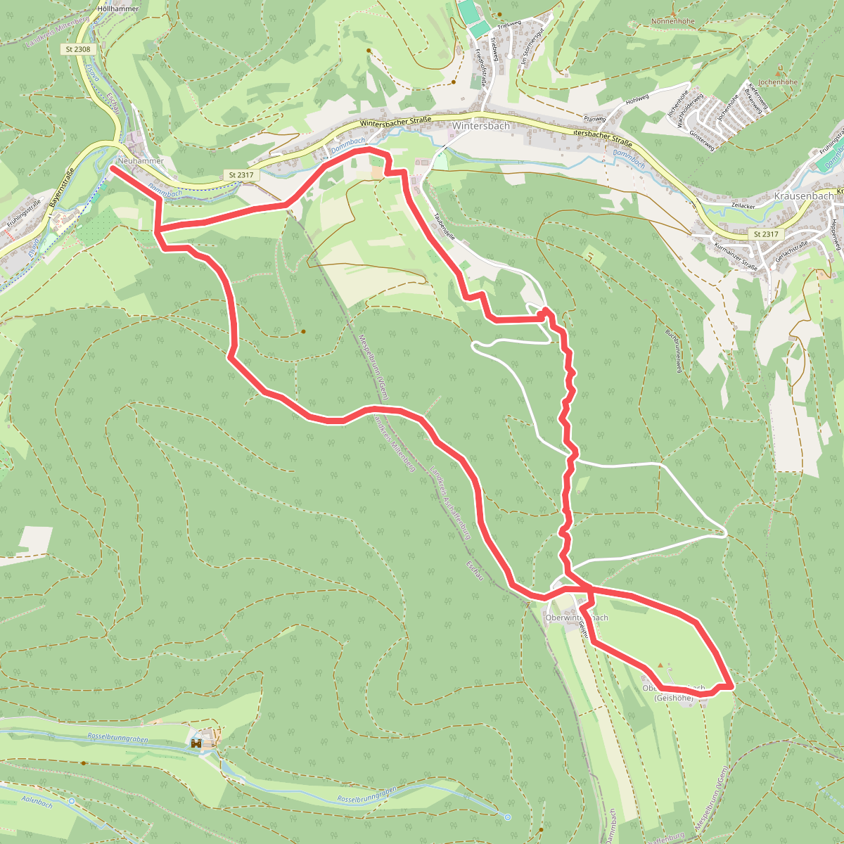 Dammbach-RÄUBERpfad "Himmelshirtenweg"