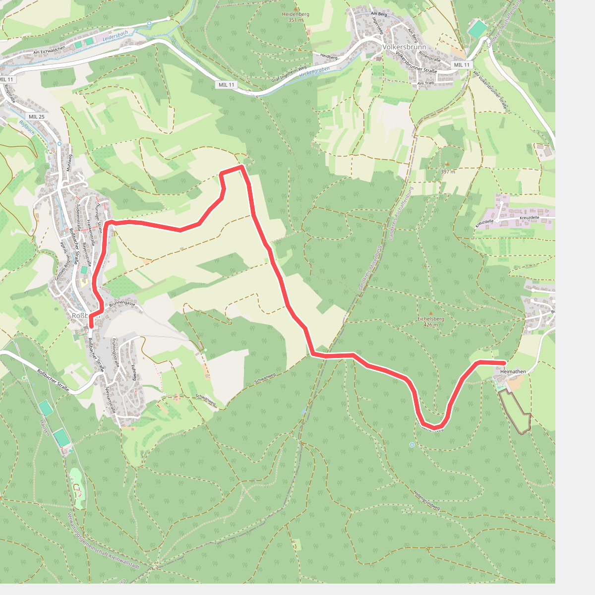 Ortswanderweg Leidersbach 2