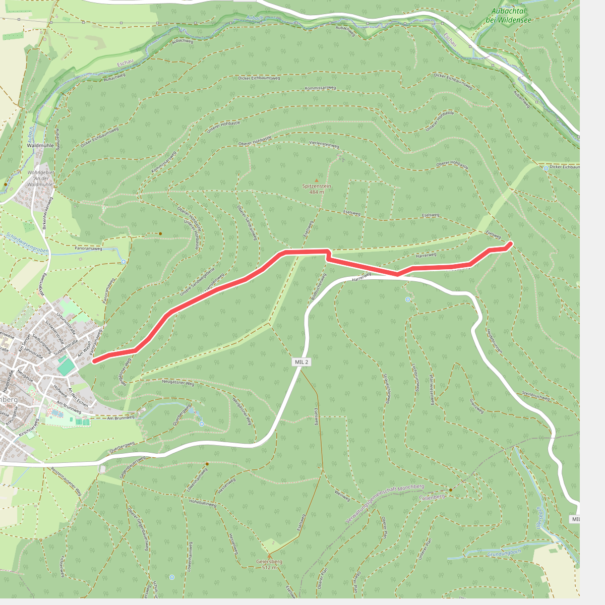 Ortswanderweg Mönchberg 1