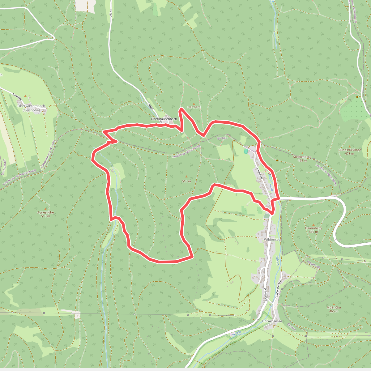 RÄUBERpfad Eschau "Insel der Ruhe"