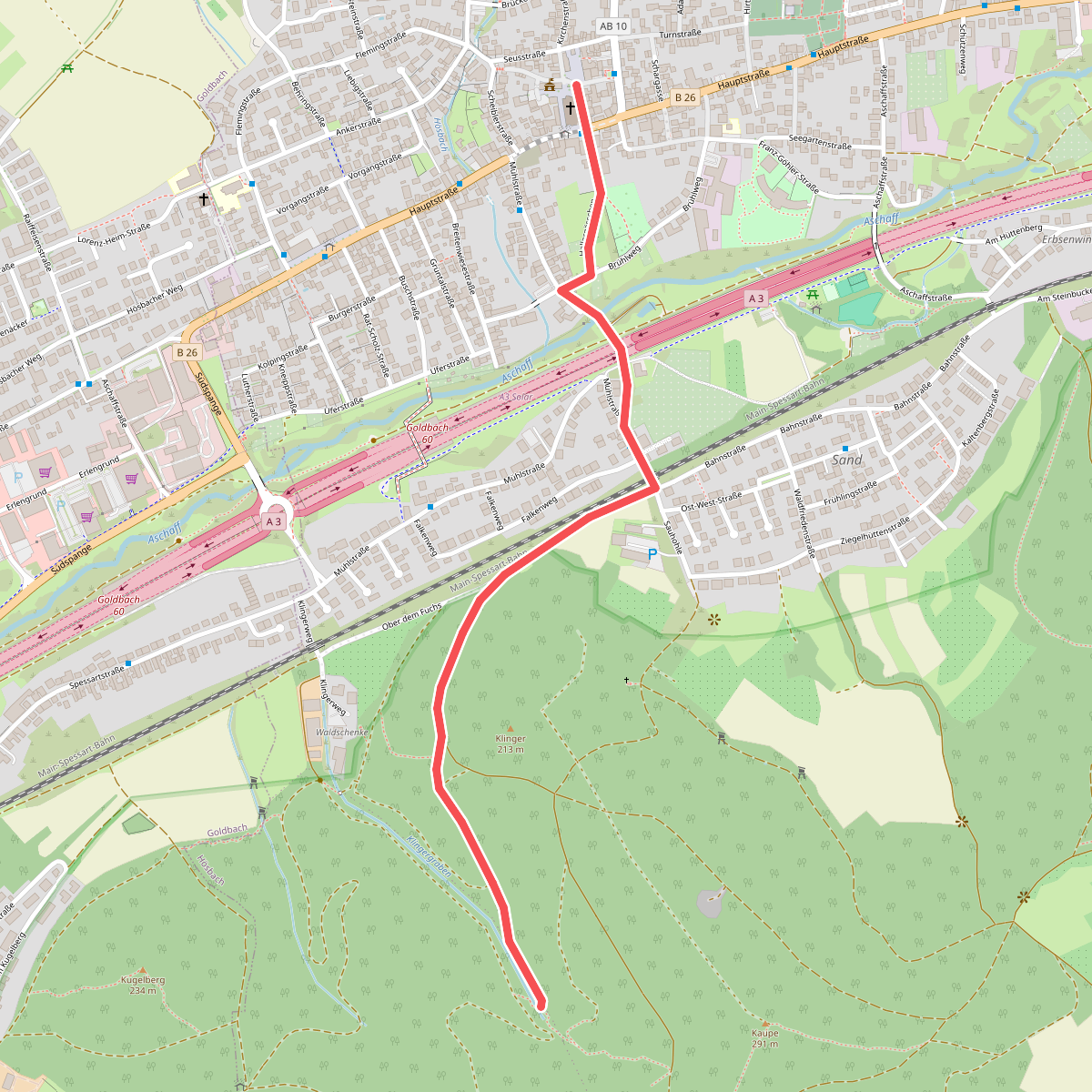 Hösbach Wanderweg Nr. 5