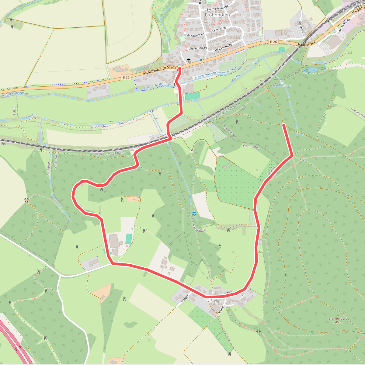 Frohnhofen Rundwanderweg 2