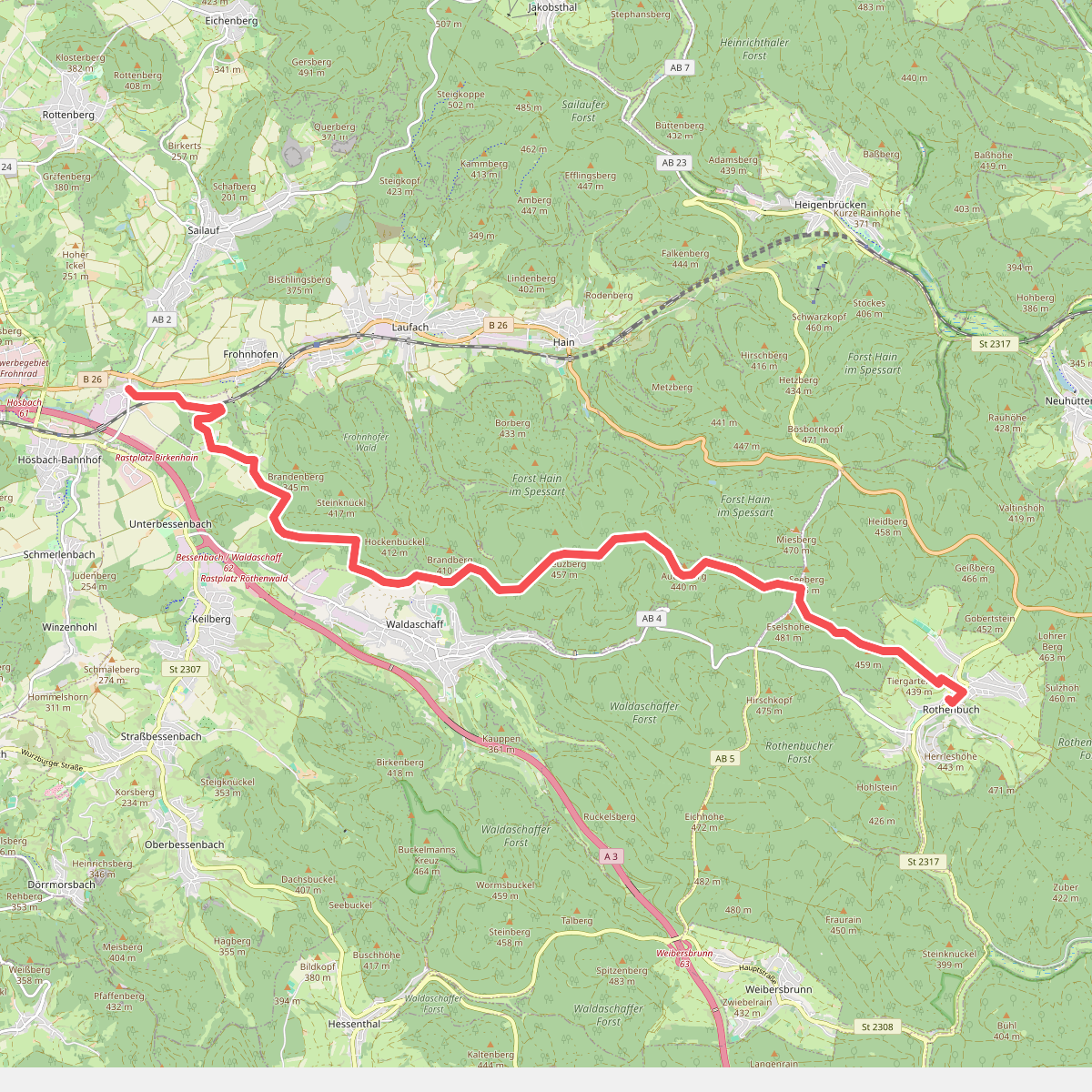 Kulturweg Kurfürstenweg