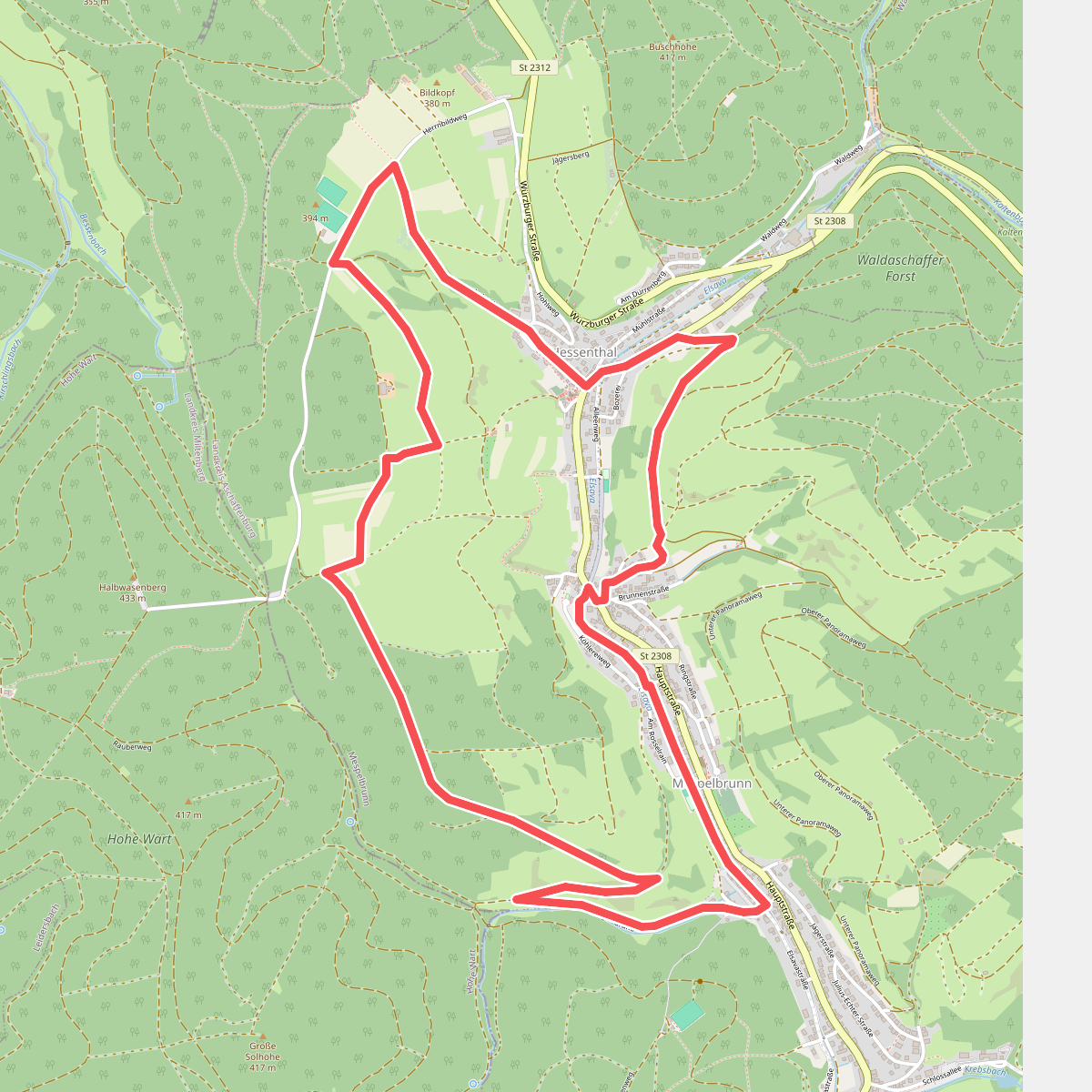 Kulturweg Mespelbrunn