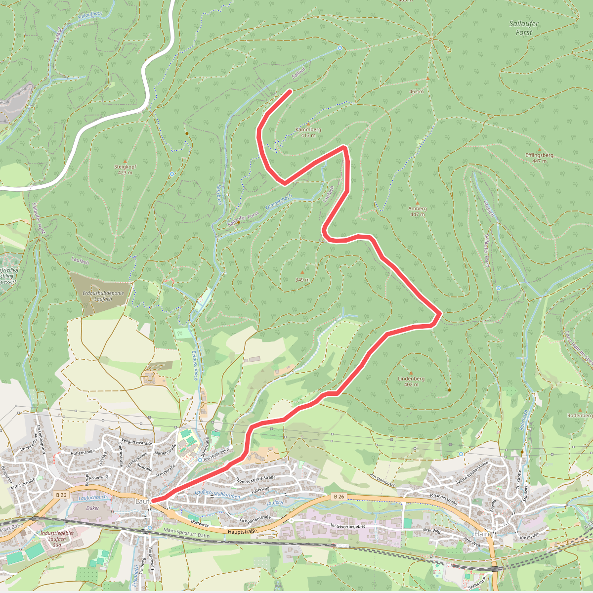 Laufach Rundwanderweg L1
