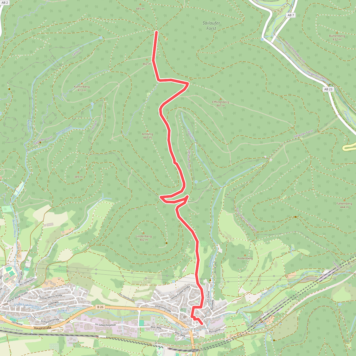 Laufach Rundwanderweg L2