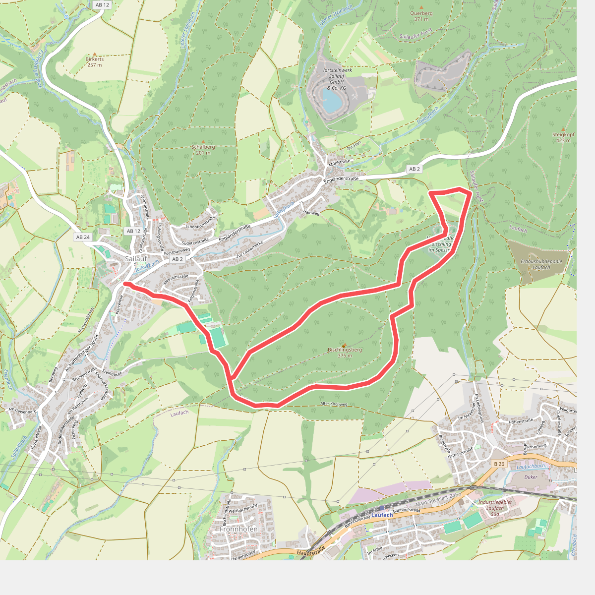 Sailauf Rundwanderweg 3