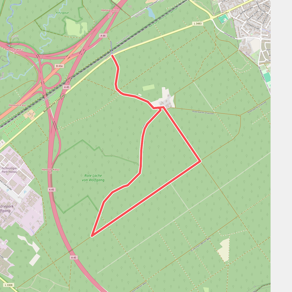 Rundwanderweg zu alten Bäumen