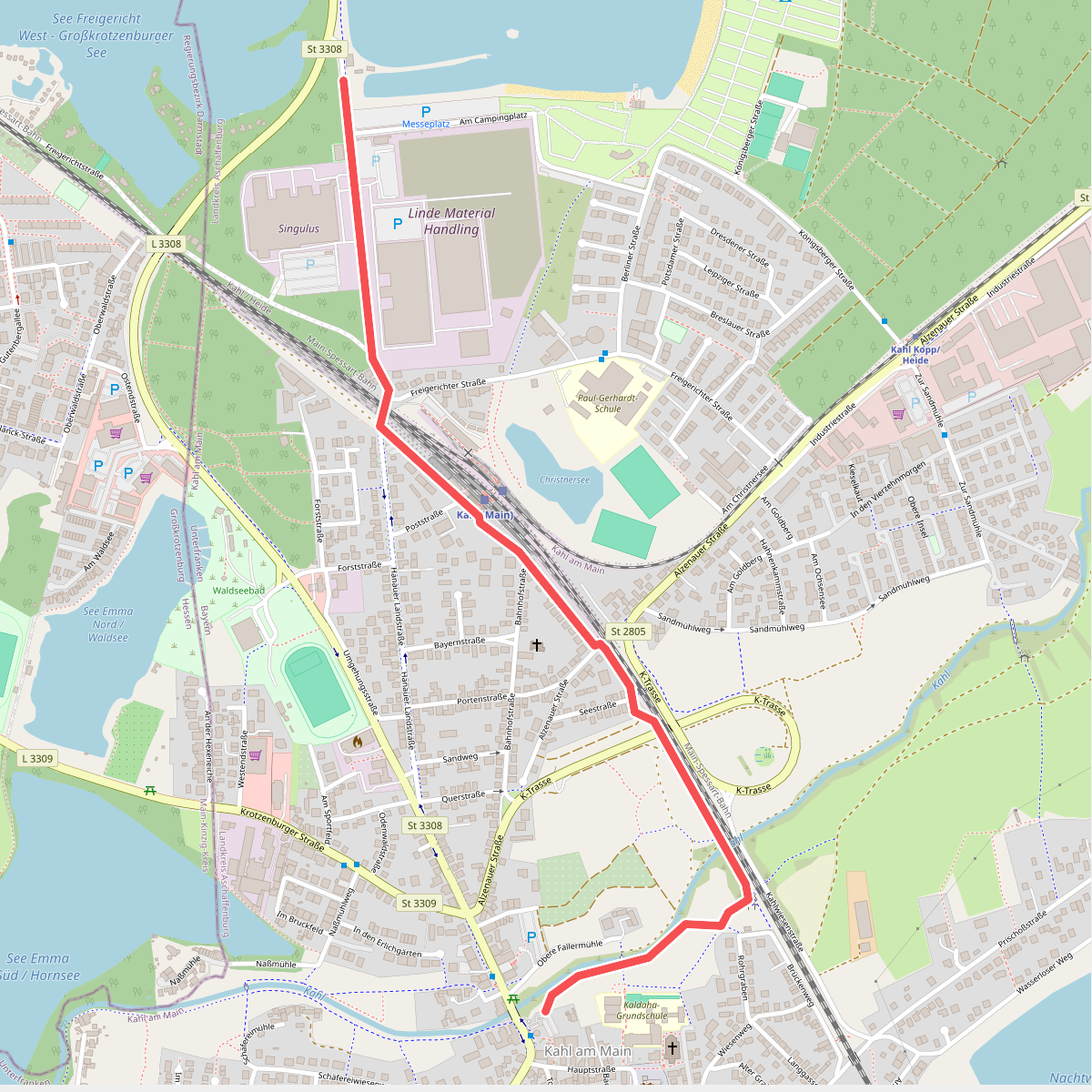Ortswanderweg Kahl 1