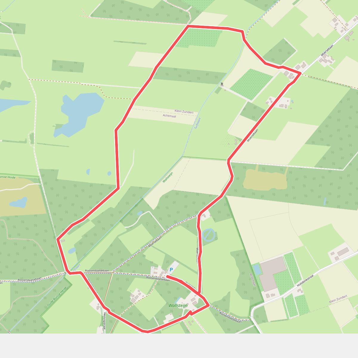 Wandelroute Dal van de Turfvaart