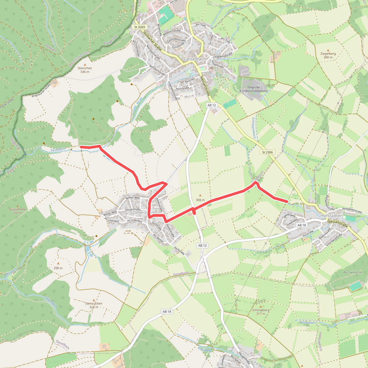 Ortswanderweg Geiselbach 1