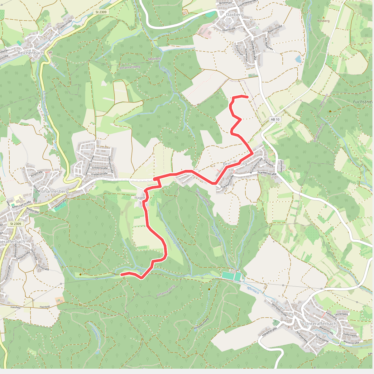 Ortswanderweg Johannesberg 1