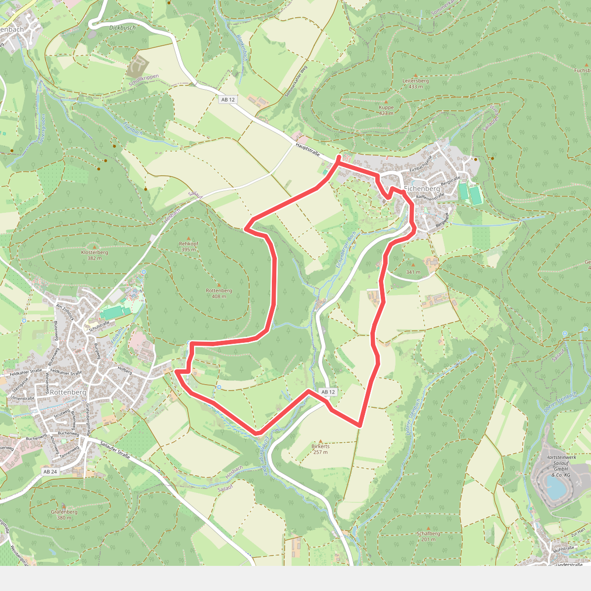 Sailauf Rundwanderweg 8