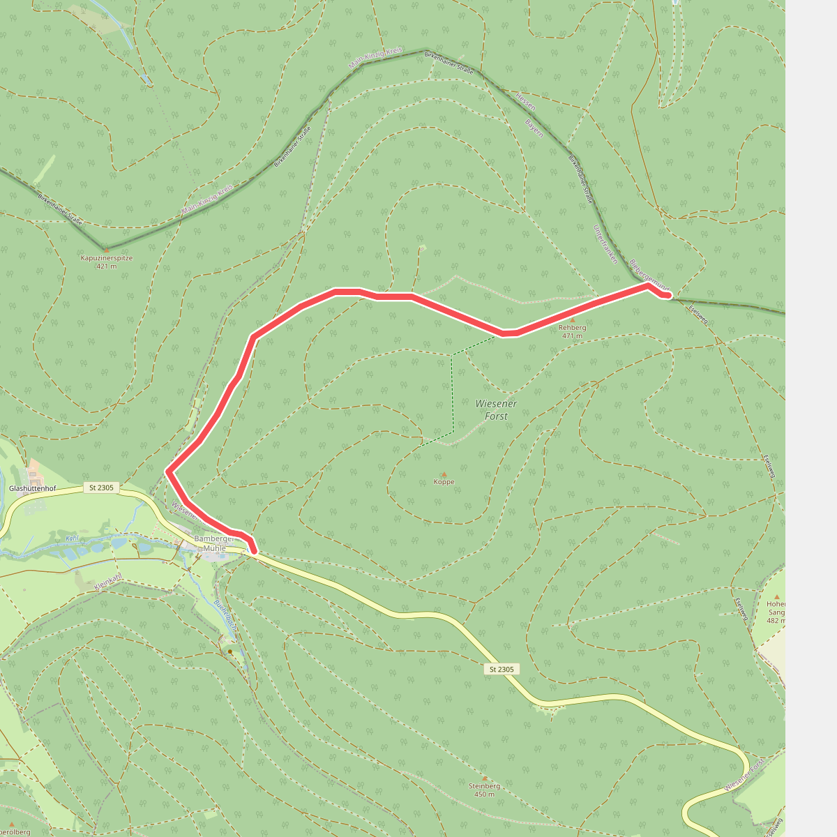 Ortswanderweg Kleinkahl 1