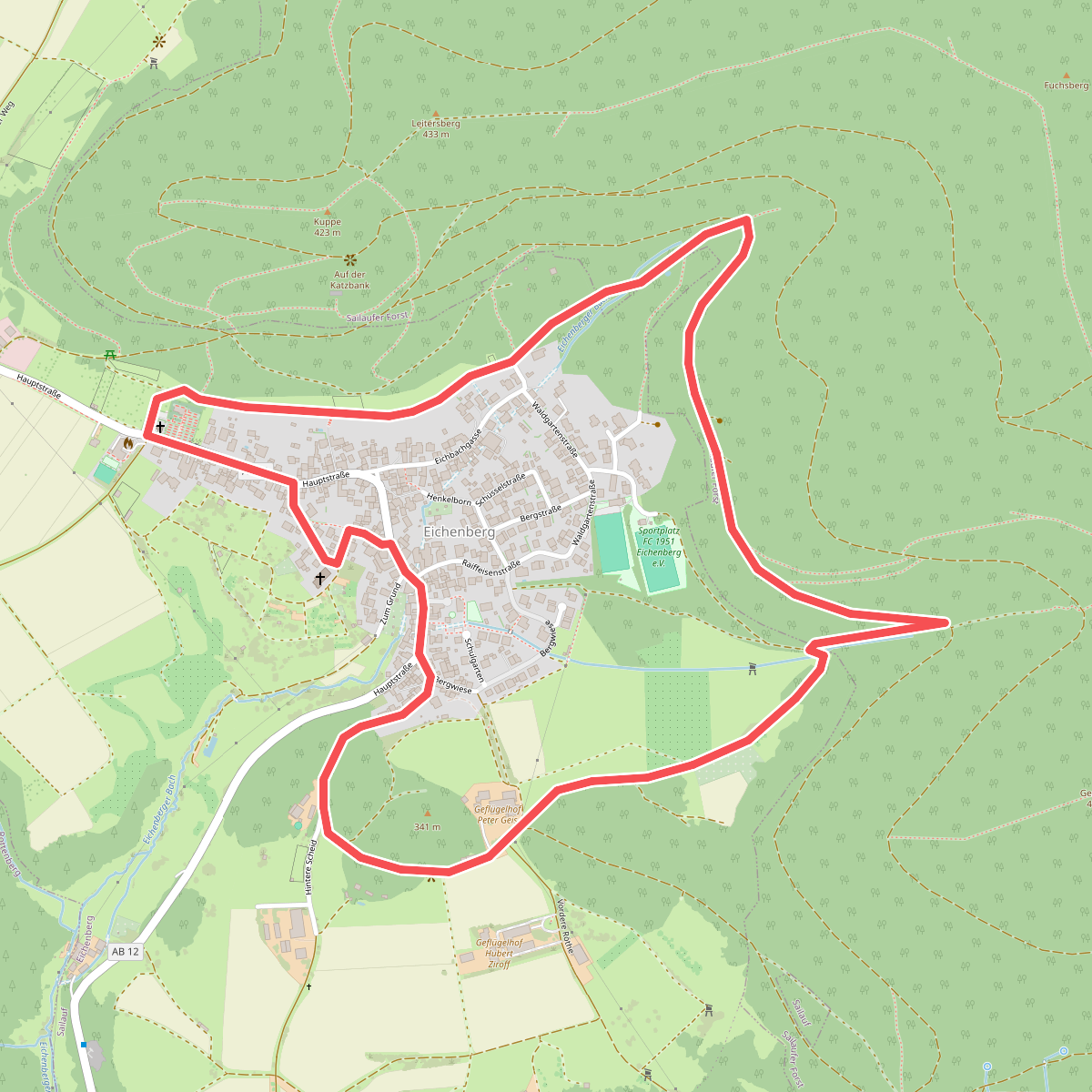 Sailauf Rundwanderweg 10