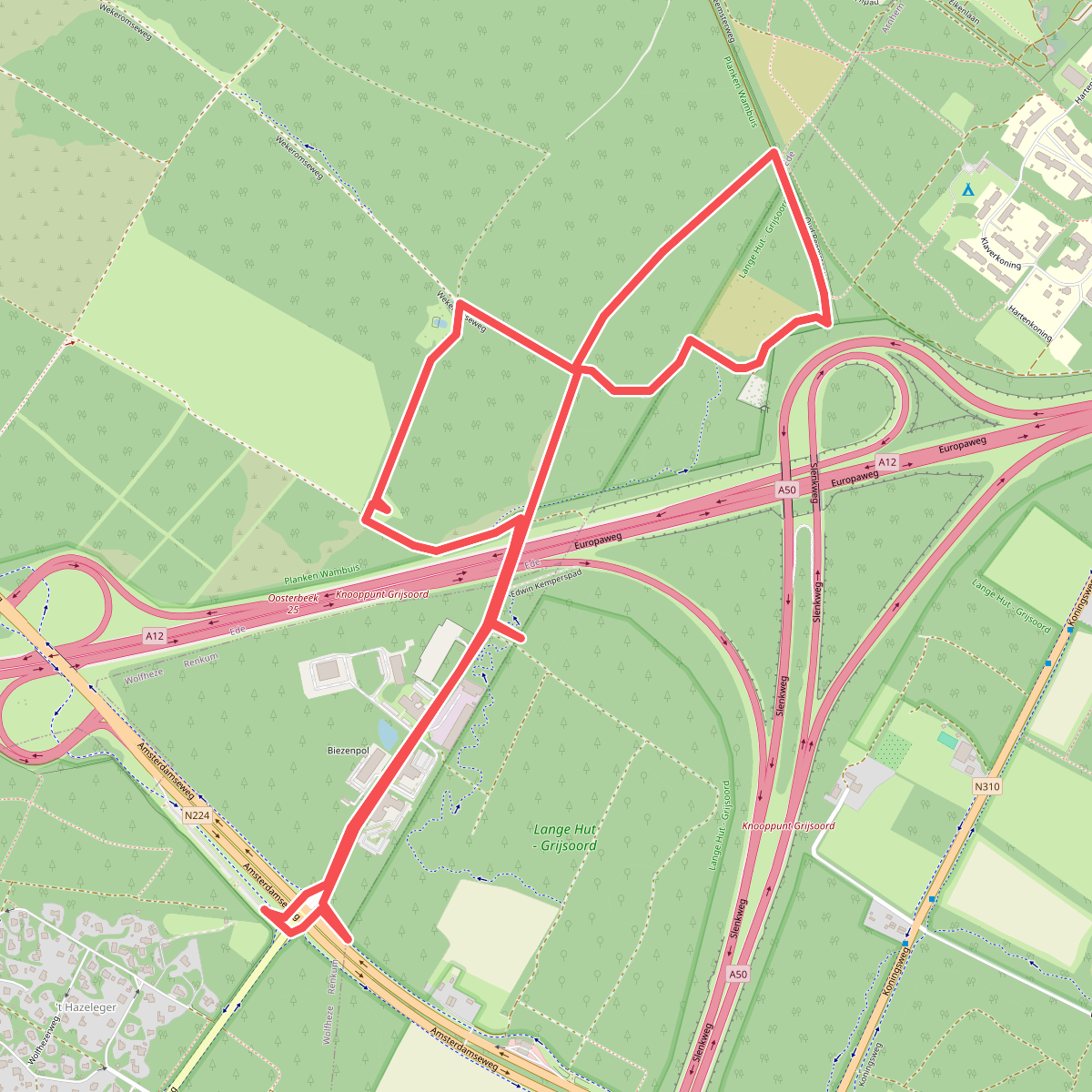 Historische wandelroute Planken Wambuis