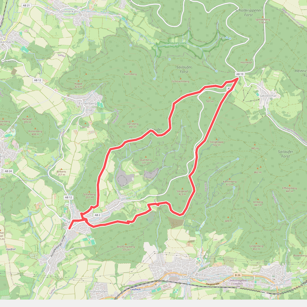 Sailauf Rundwanderweg 6