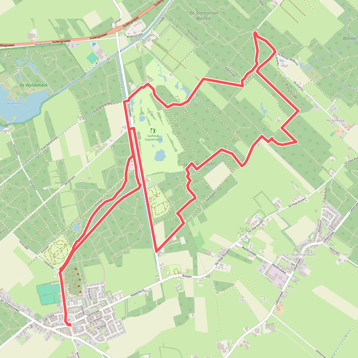 Wandelroute Gaasterland