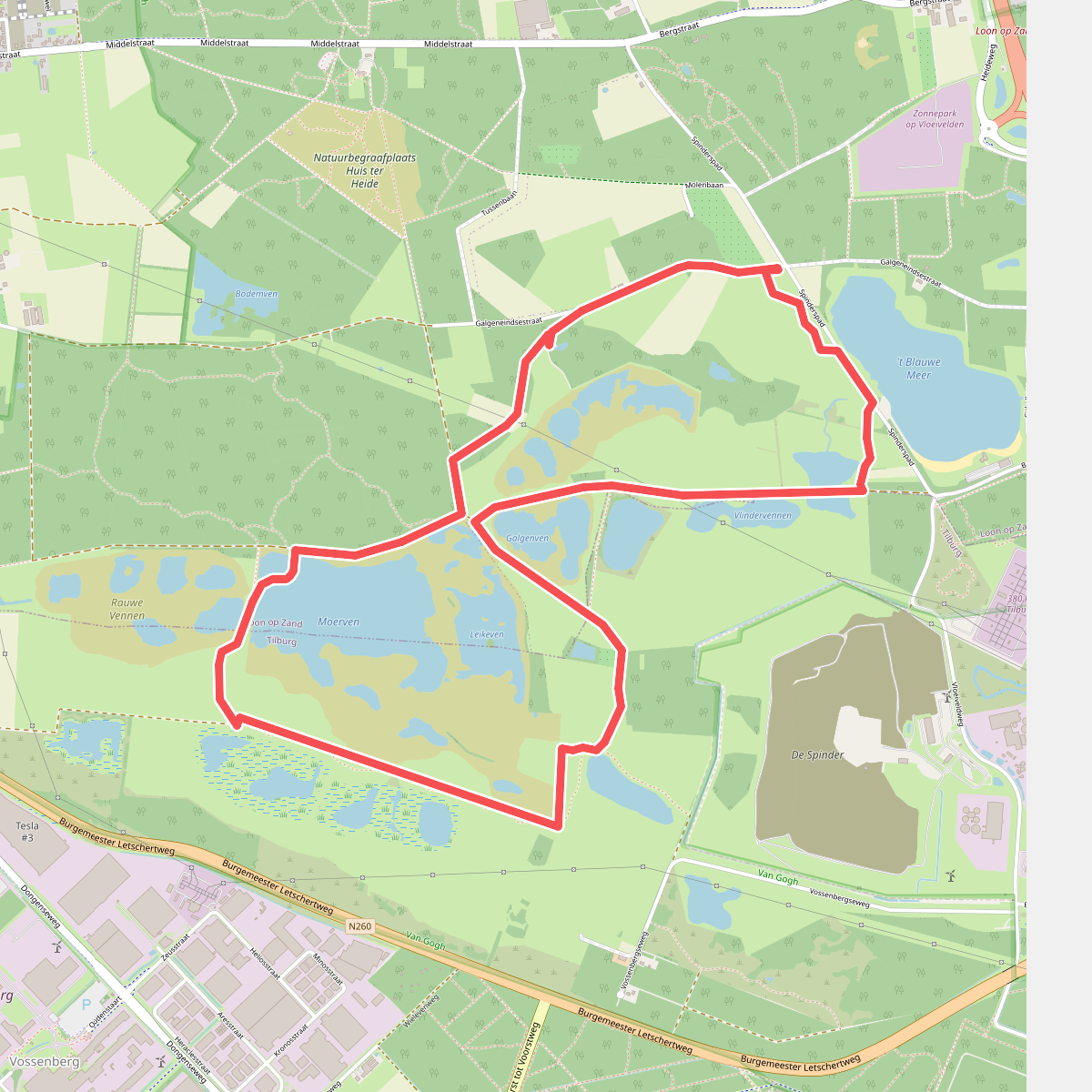 Wandelen door het vennenlandschap van Huis ter Heide