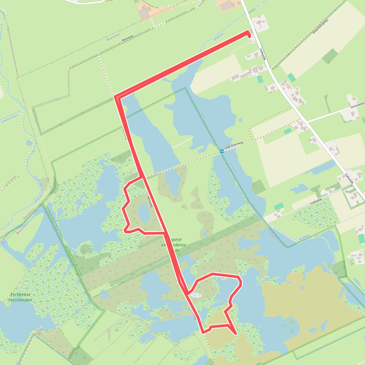 Wandelroute Empese en Tondense Heide, bij Zutphen