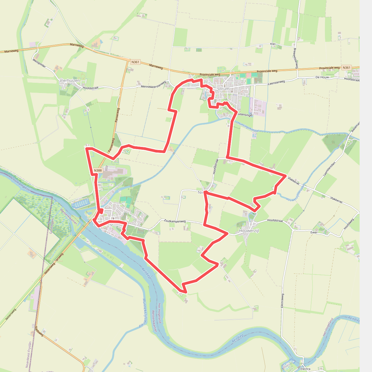 Dagwandeling De Marne · Nederlands Kustpad 3 etappe 24