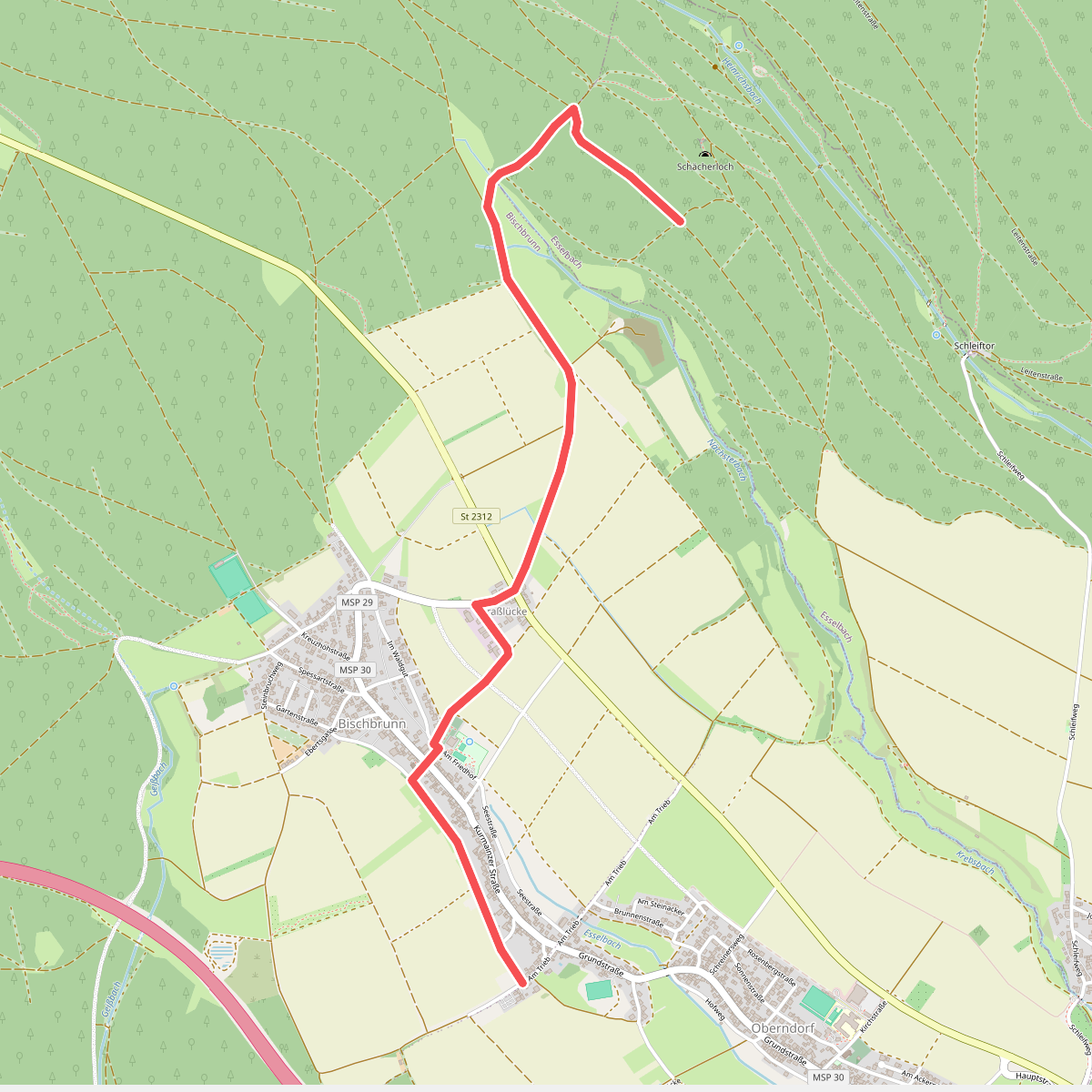 Ortswanderweg Bischbrunn 1
