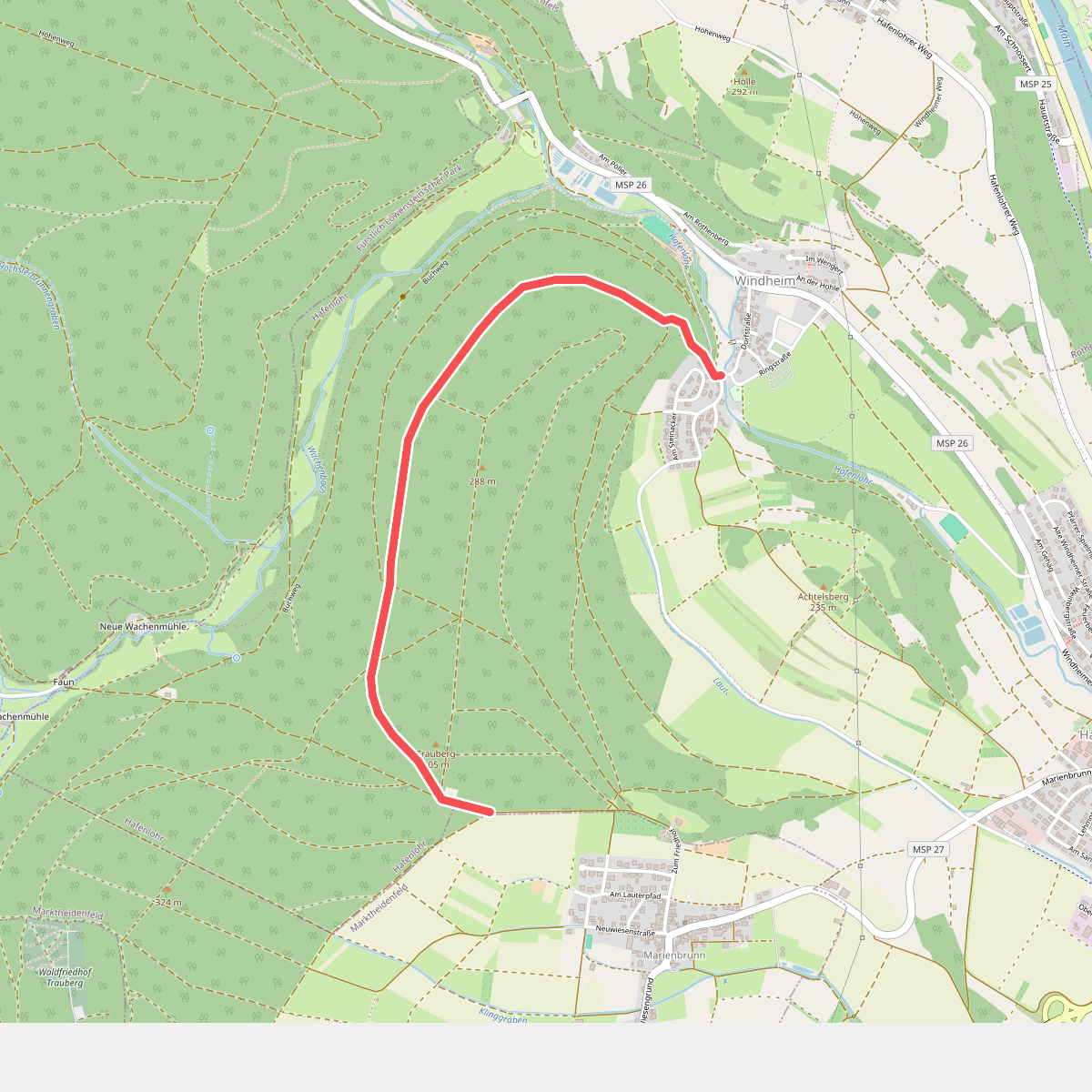 Ortswanderweg Hafenlohr 4