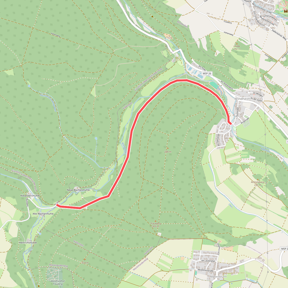 Ortswanderweg Hafenlohr 5