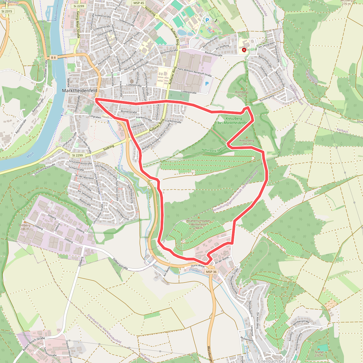 Ortswanderweg Marktheidenfeld 2
