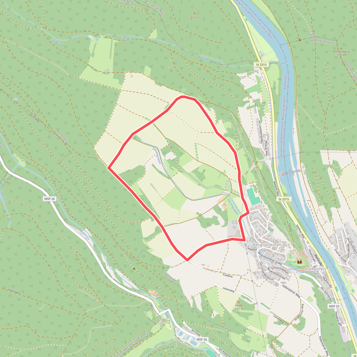 Ortswanderweg Rothenfels 1