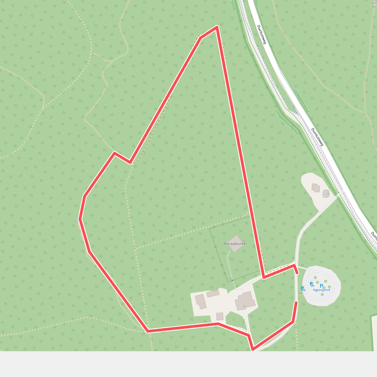 Wandelroute Parkbos Koningshof | Nationaal Park Zuid-Kennemerland