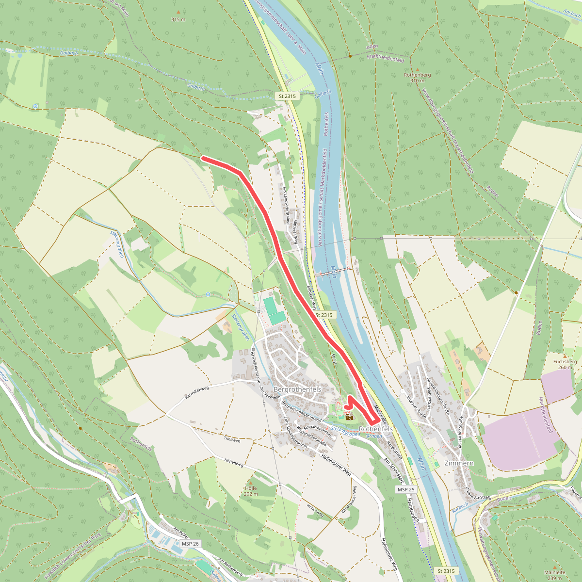 Ortswanderweg Rothenfels 3