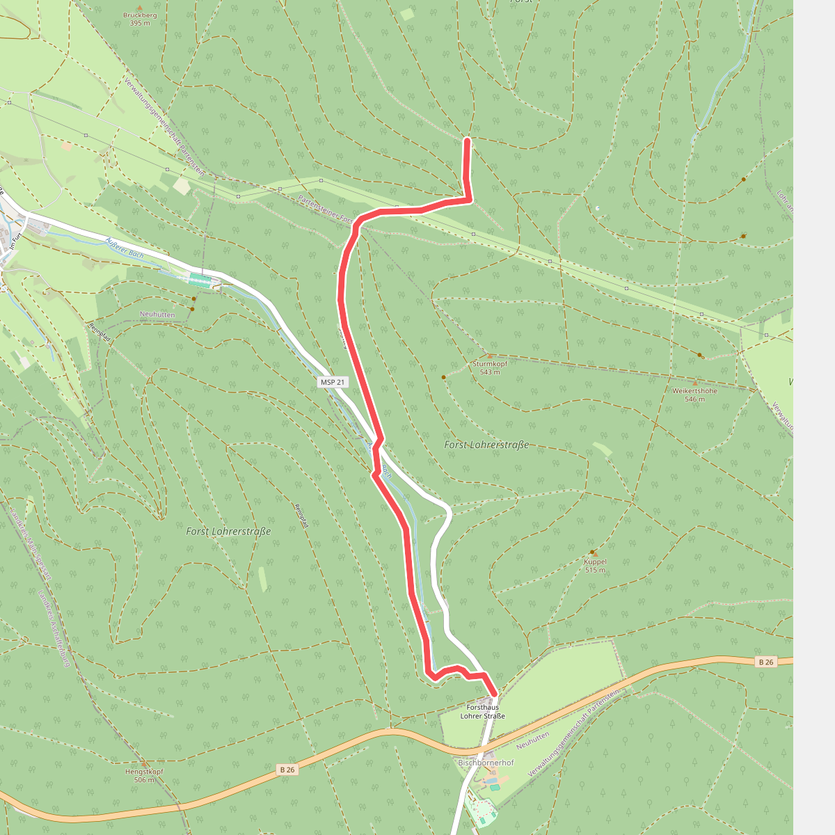 Ortswanderweg Neuhütten 2